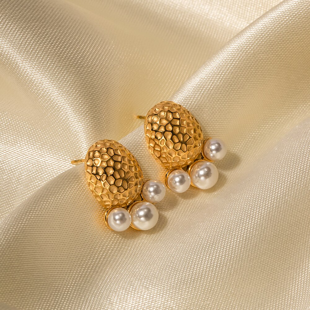 Pearl Designer Style Earrings