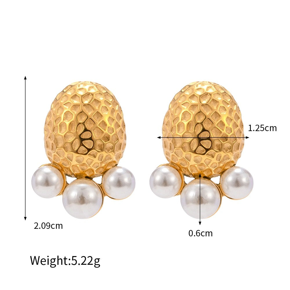 Pearl Designer Style Earrings