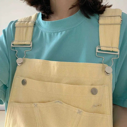 Yellow Denim Overall