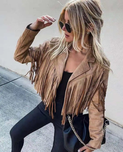 Jacket with Tassels