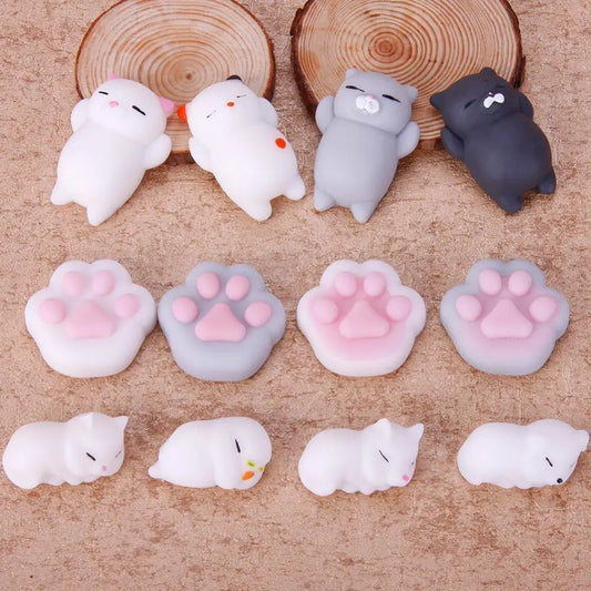 Cartoon Animal Mochi Cat Seal Healing Toy