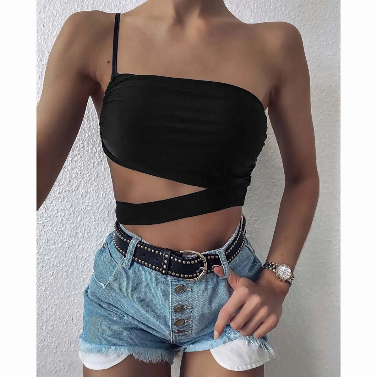 Alice Sleeveless Crop Top