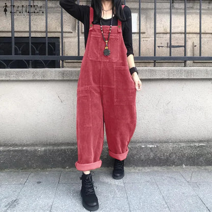 Kaftan Corduroy Overalls