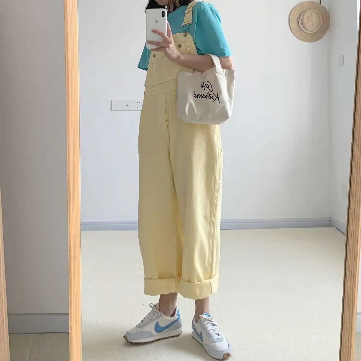 Yellow Denim Overall