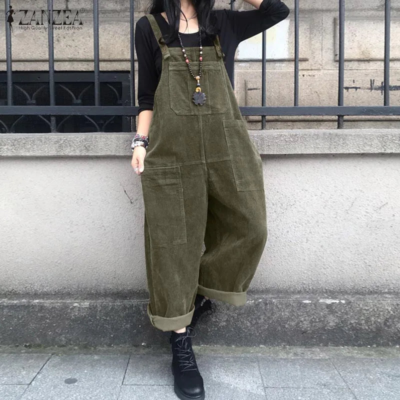 Kaftan Corduroy Overalls