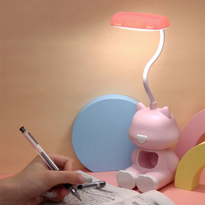 Flexible Led Study Desk Lamp with Phone Holder