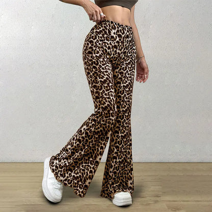 High Waist Leopard Print Leggings