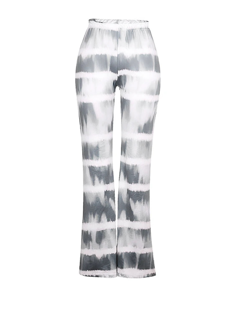 High Waist Flare Pants