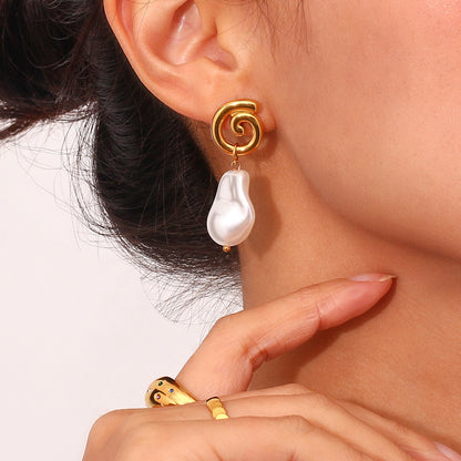 Pearl Drop Earrings