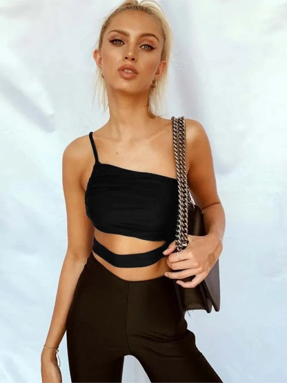 Alice Sleeveless Crop Top