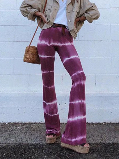 High Waist Flare Pants