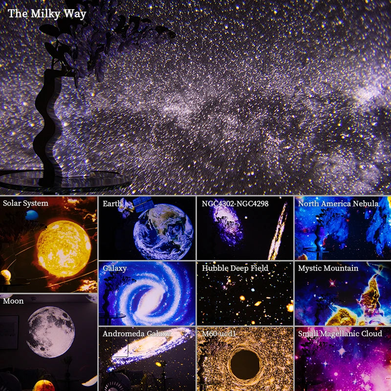 Starry Sky Projector 360°