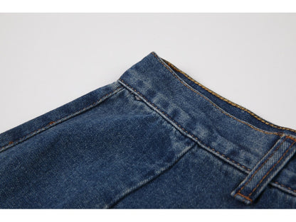 Midi Denim Skirts