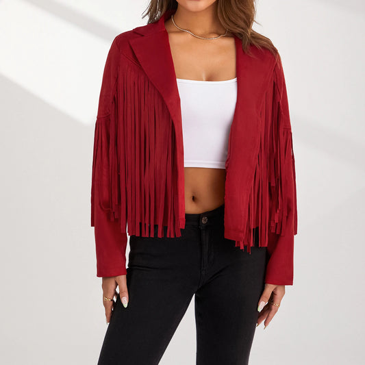 Jacket with Tassels