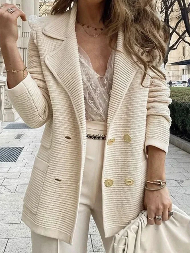 Solid Color Blazer