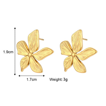 Flower Stud Earrings