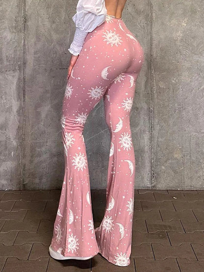 Pink Flare Pants