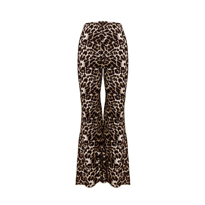 High Waist Leopard Print Leggings