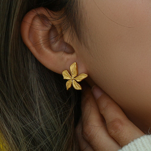 Flower Stud Earrings