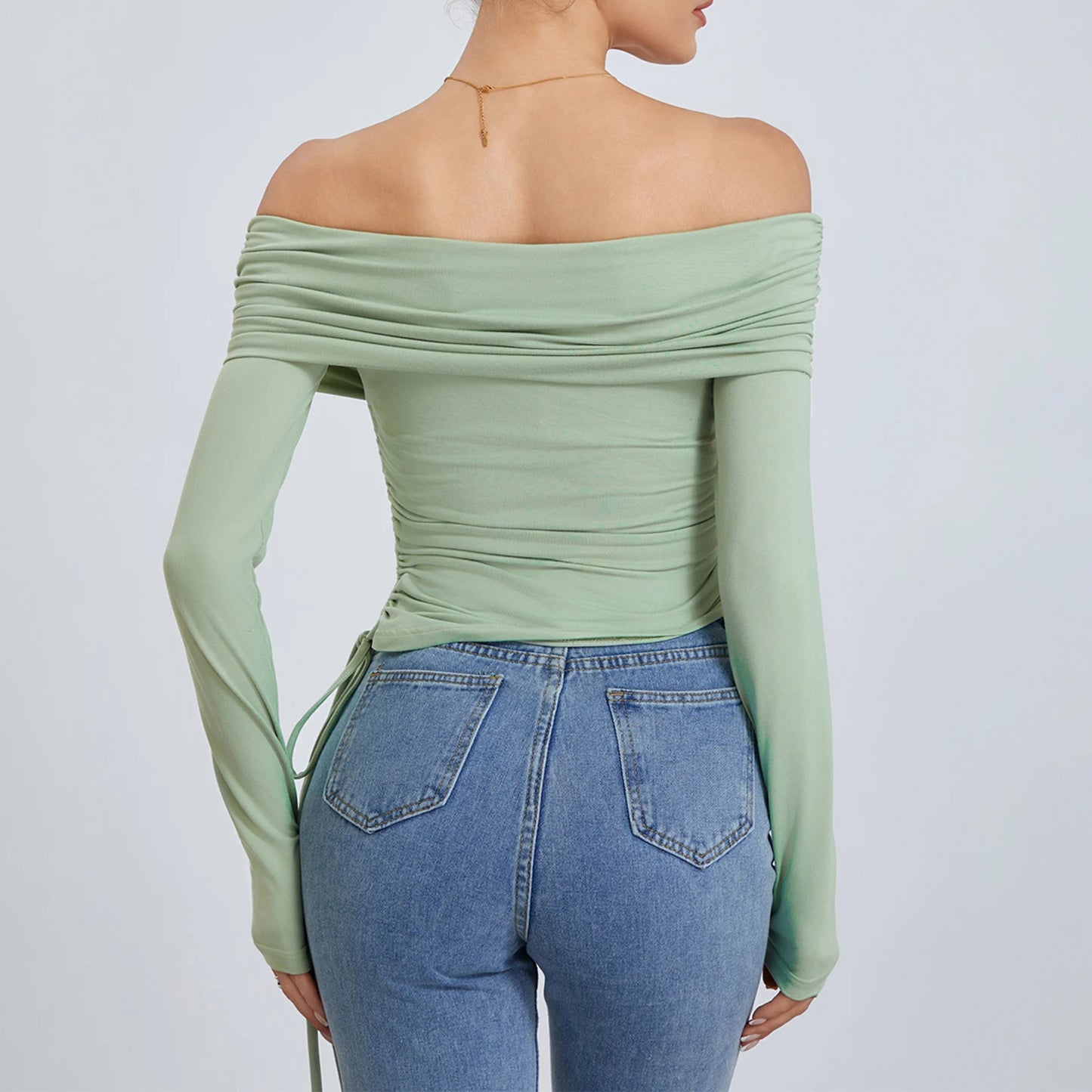 Off-Shoulder Shirt