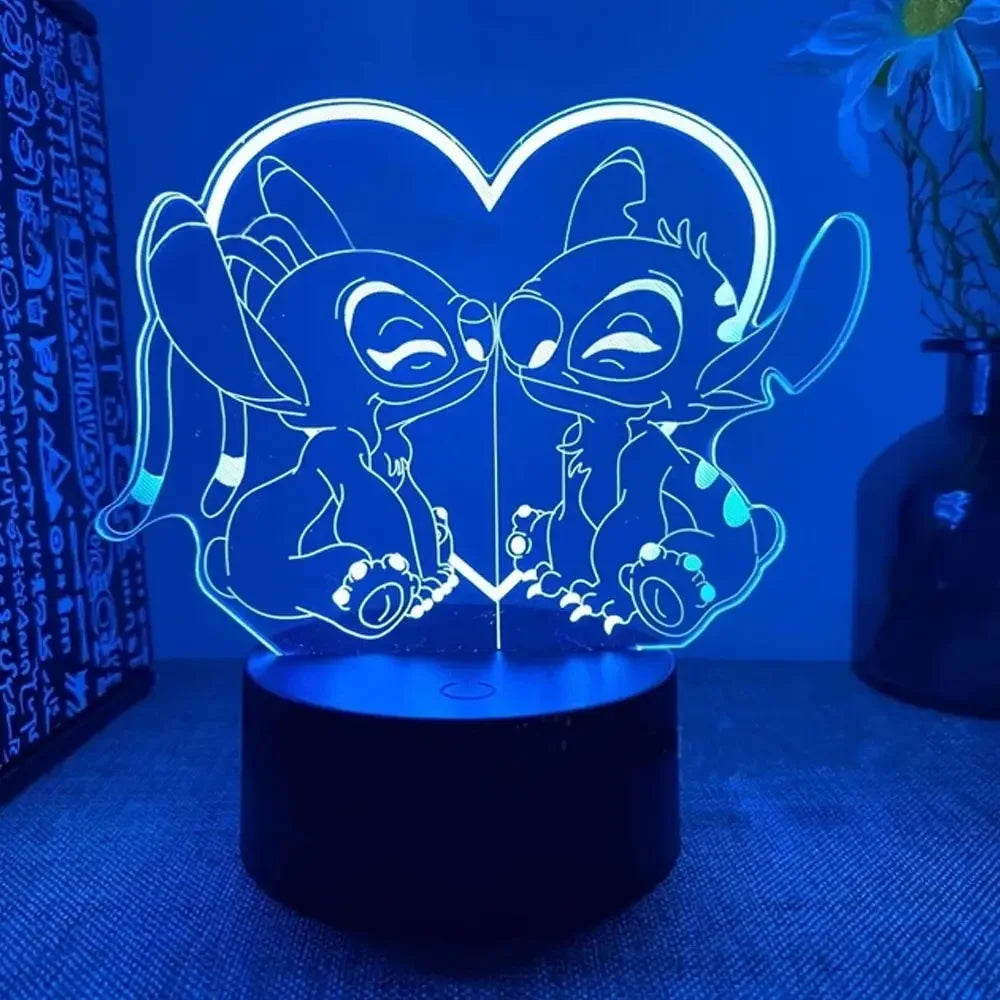 3D Illusion Stitch Night Light