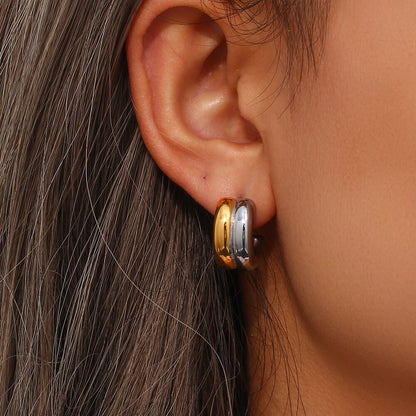 Half Circle Earrings