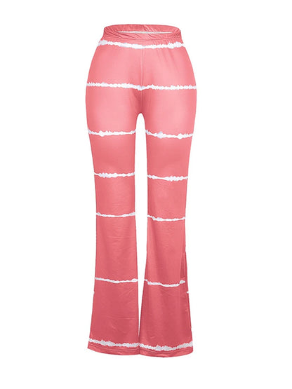 High Waist Flare Pants