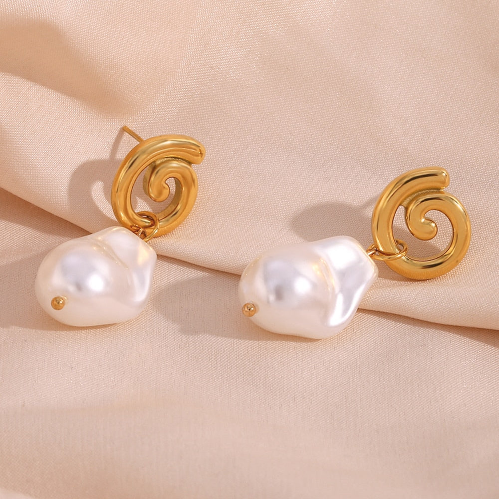 Pearl Drop Earrings