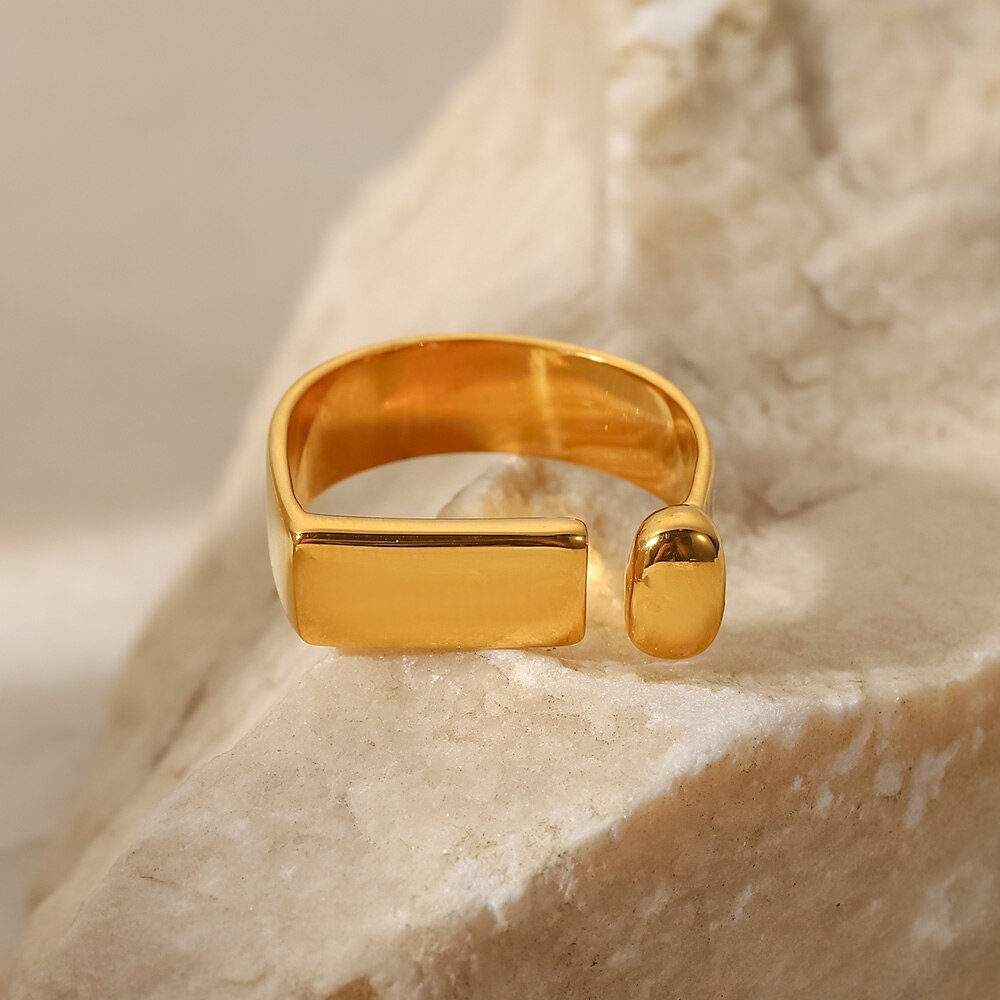 Square Design Ring