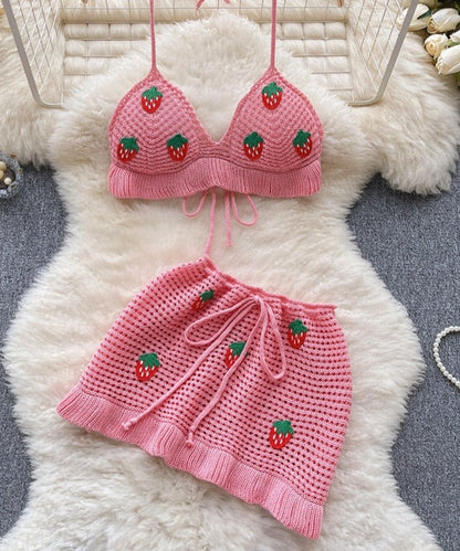 Strawberry Two Pieces Sets