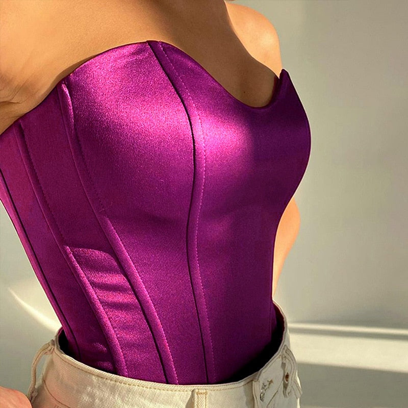 Purple Corset